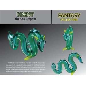  Brent Sea Serpent Glass Figurine Toys & Games