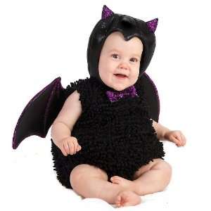   Paradise Boo Bat Infant / Toddler Costume / Black   Size 6/12 Months