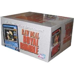  Raw Deal Card Game   Royal Rumble Booster Box   36P 