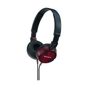  Sony Electronics, SONY MDRZX300RED Stereo Headphone Red 