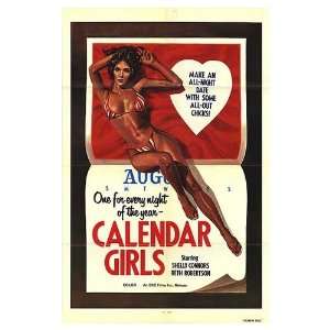  Calendar Girls Original Movie Poster, 27 x 41 (1979 