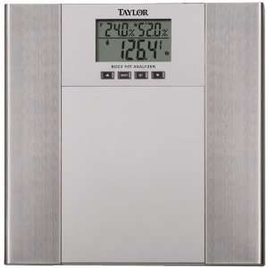  New   TAYLOR 55684102 BODY FAT & BODY WATER MONITOR WITH 