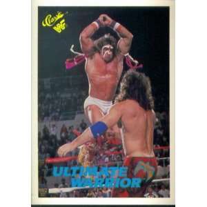 1990 Classic WWF Wrestling Card #61  The Ultimate Warrior  