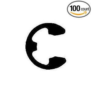 1mm E Ring (100 count)  Industrial & Scientific