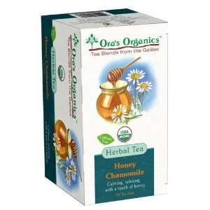  Oras Organics Honey Chamomile Tea, 20 Bg (Pack of 8 
