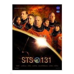  STS 131 Crew Poster Poster (18.00 x 24.00)