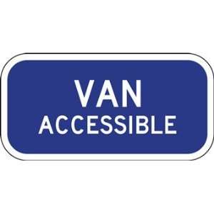  Handicapped Wheelchair Access At Rear Signs   12x18