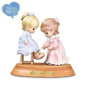 Precious Moments Sisters Are Tied Together With Love Music Box 