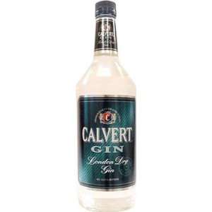 Calvert Gin London Dry 80@ 1 Liter Grocery & Gourmet Food