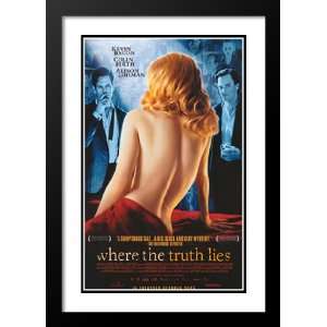  Where the Truth Lies 32x45 Framed and Double Matted Movie 