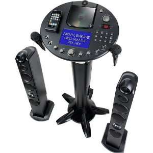  The Singing Machine Ism1028x Pedestal CDG Karaoke System 