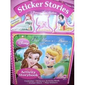  Disney Princess Activity Storybook With Special Foam 