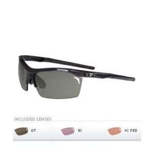 Tifosi Tempt Golf Interchangeable Lens Sunglasses   Matte Black 