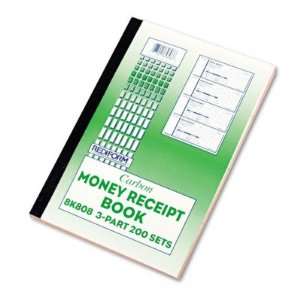    RED8K808   Money Receipt Books with Carbons