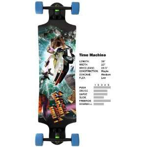  Landyachtz Time Machine Complete Longboard Skateboard With 