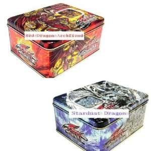   Tin Set of 2 Red Dragon Archfiend + Stardust Dragon Toys & Games