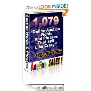 1079 Online Auction Words And Phrases That Sell Like Crazy,Explode 