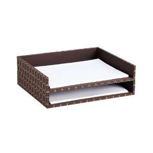 The Container Store Sloan Stackable Letter Tray 