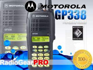 Motorola GP338 Versatile Radio UHF 403 470Mhz GP 338  