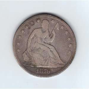  1876 Seated Liberty Half Dollar 