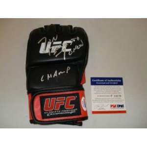 JON BONES JONES Signed MMA UFC Fight Glove PSA P34170   Autographed 
