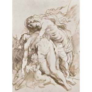  Oil Painting Death of Adonis Peter Paul Rubens Hand 