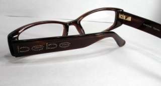 Bebe Eyeglass Hypnotic Sheer Brown Women Eyewear Frame  