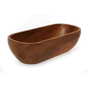  Acacia Wood Oval Tray Oval Bowled Over  Fair Trade Gifts 
