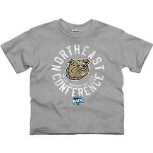  Bryant Bulldogs Youth Conference Stamp T Shirt   Ash 