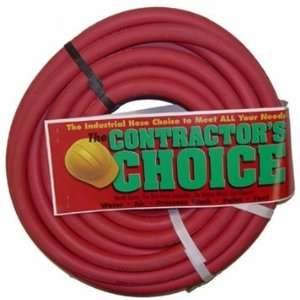 Contractors Choice RED38100 Red 3/8 x 100 Rubber 300 psi Air Hose 