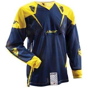   Thor Motocross Youth AC Vented Jersey   Large/Blue Angel Automotive