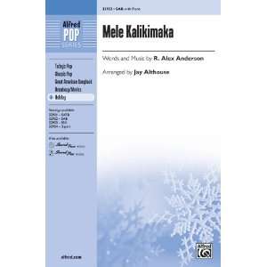 Mele Kalikimaka Choral Octavo Choir Words and music by R. Alex 
