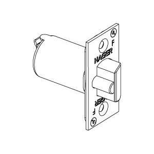 Hager 3993 260 Chrome 3400 Grade 1 UL Listed 2 3/4 Backset Dead Latch 