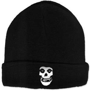 New The Misfits Knitted Beanie hat cap w/ embroidered Fiend Skull 