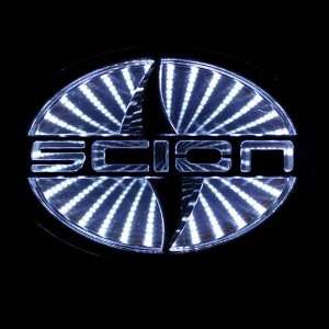  2012 New style Auto 3D White Led car logo badge light for 
