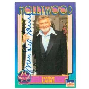   Laine Autographed/Hand Signed Hollywood Walk of Fame trading card
