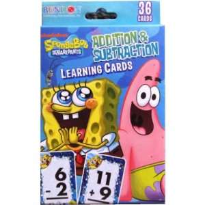  Spongebob Squarepants Learning Cards Addition 
