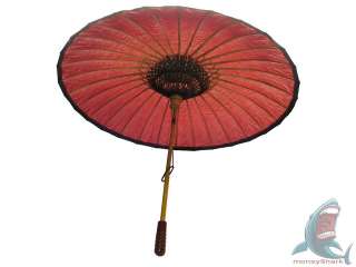 Up for sale is an asian Decorative Bamboo handle Umbrella 