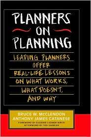 Planners On Planning, (0787902853), Mcclendon, Textbooks   Barnes 