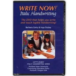  Write Now Italic Handwriting   DVD Electronics