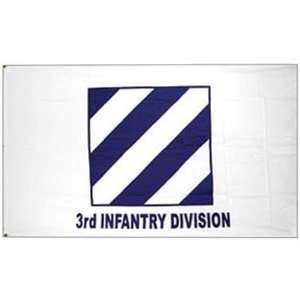  U.S. Army 3rd Infantry Division 3ft x 5ft Patio, Lawn 