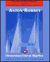   Manual, (0471382485), Howard Anton, Textbooks   