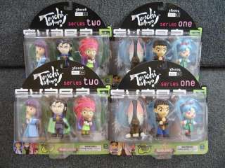 LOT OF 12 TENCHI MUYO FIGURES SERIES 1 & 2 NEW SEALED  