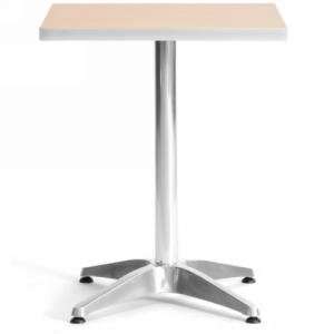  Wholesale Interiors Altgeld Modern Cafe Table with Square 