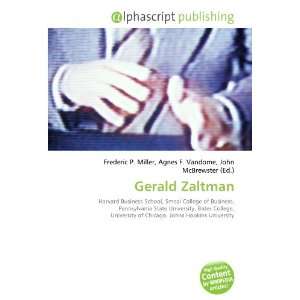  Gerald Zaltman (9786133952607) Books