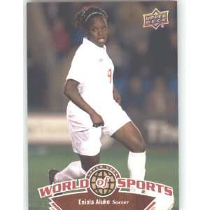  2010 Upper Deck World of Sports Trading Card # 119 Eniola Aluko 