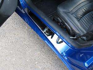 97 04 C5 Corvette Door Sills Mirror Stainless Steel  