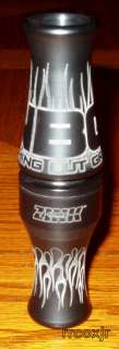 ZINK CALLS NBG NOTHING BUT GREEN ACRYLIC SINGLE REED DUCK CALL BLACK 