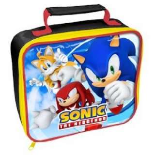 SONIC THE HEDGEHOG KNUCKLES TAILS INSULATED LUNCH BAG DINNER SCHOOL 