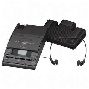 Philips Lfh0720/52 Speech Mini Cassette Transcription System 